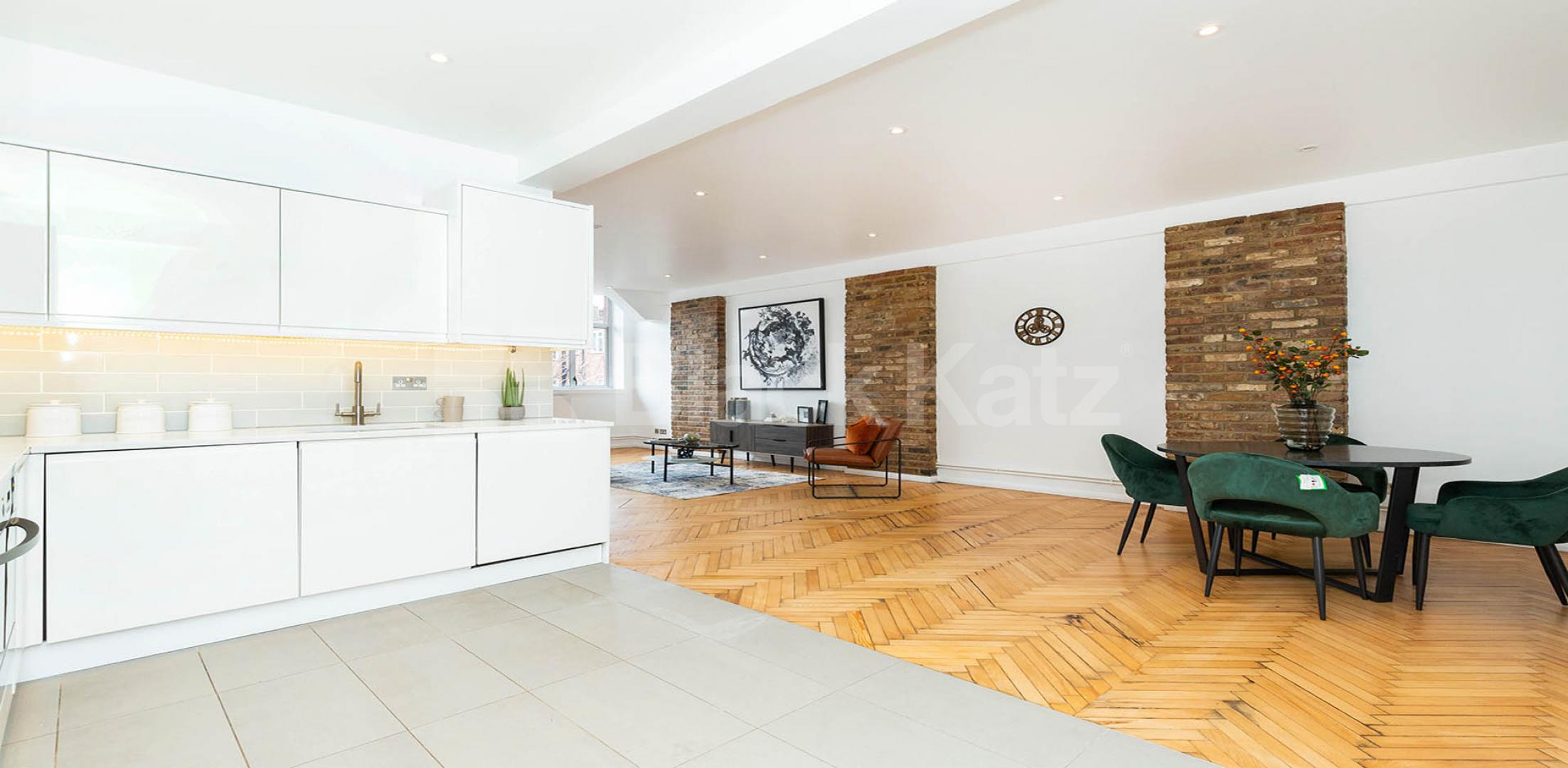 			SPACIOUS TWO BEDROOM WAREHOUSE CONVERSION, 2 Bedroom, 1 bath, 1 reception Flat			 GROVE HOUSE-TUDOR ROAD, HACKNEY-BETHNAL GREEN-LONDON FIELDS